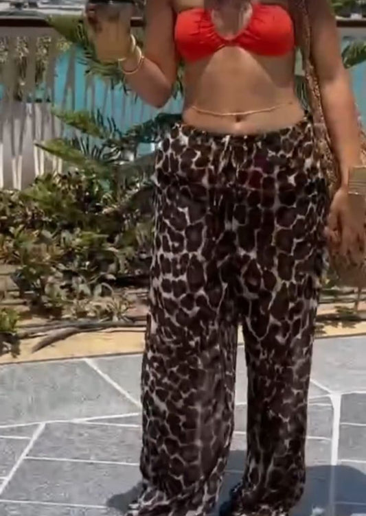 Leopard Pants